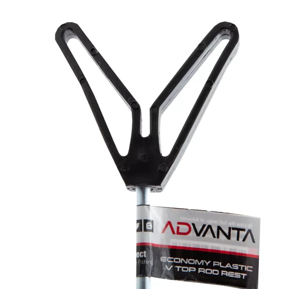 Advanta Aluminium Plastic V Top Rod Rest