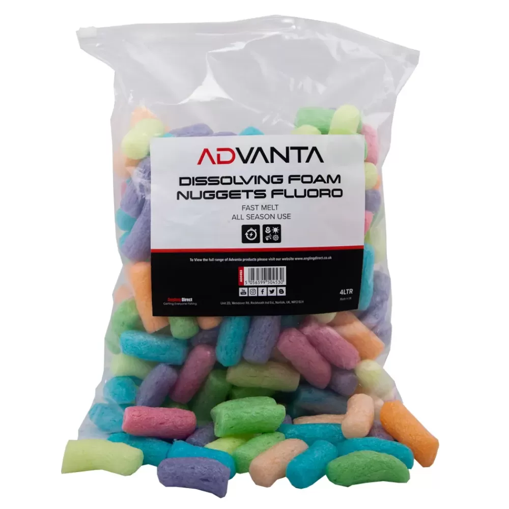 Advanta Dissolving Foam Nuggets Fluoro 4L- Terminal Tackle