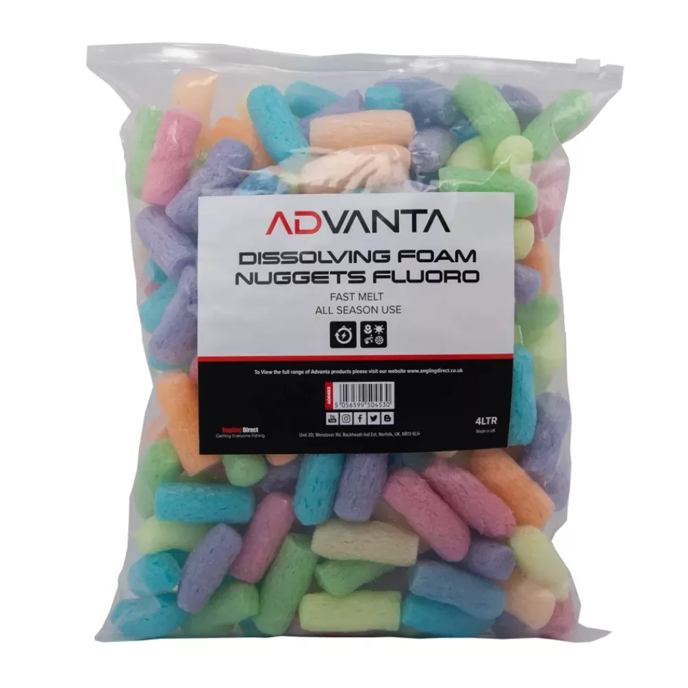 Advanta Dissolving Foam Nuggets Fluoro 4L- Terminal Tackle