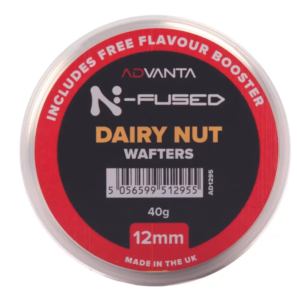 Advanta N-Fused Dairy Nut Fishing Wafters- Bait & Additives