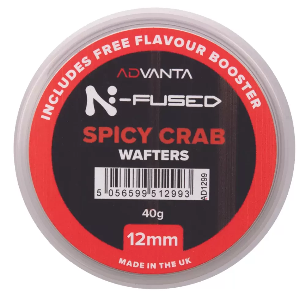 Advanta N-Fused Spicy Crab Fishing Wafters- Bait & Additives