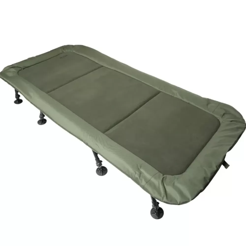 Advanta XL 8 Leg Green Session Bedchair- Bedchairs