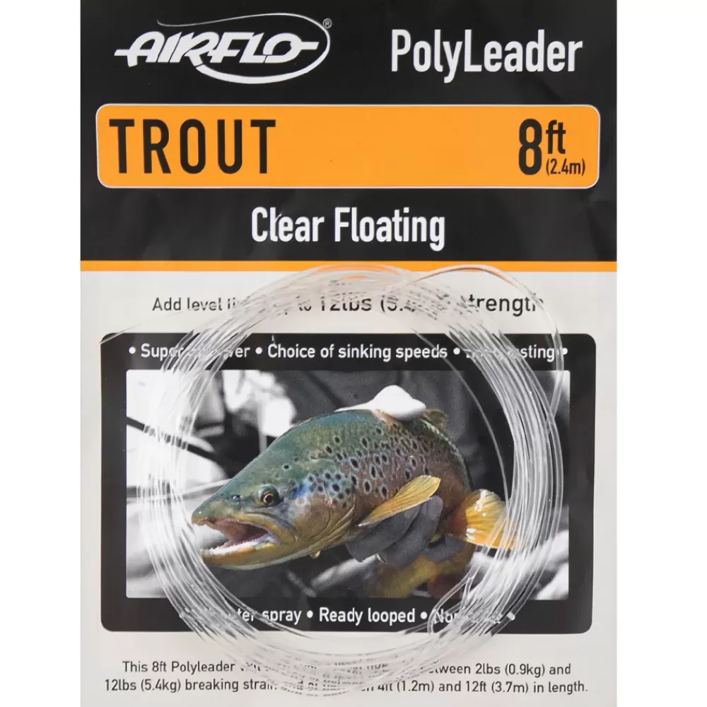 Airflo Poly Leader Trout 8ft