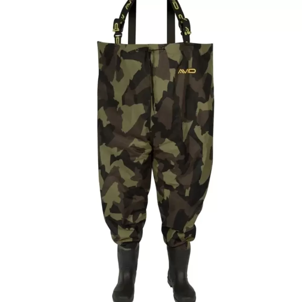 Avid Carp Distortion Camo Chest Waders- Waders & Boots