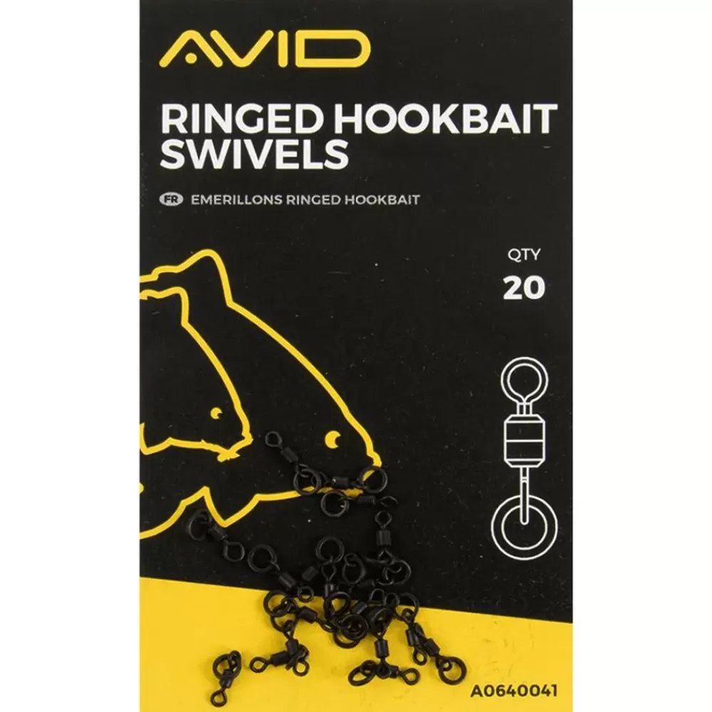 Avid Carp Ringed Hookbait Swivels