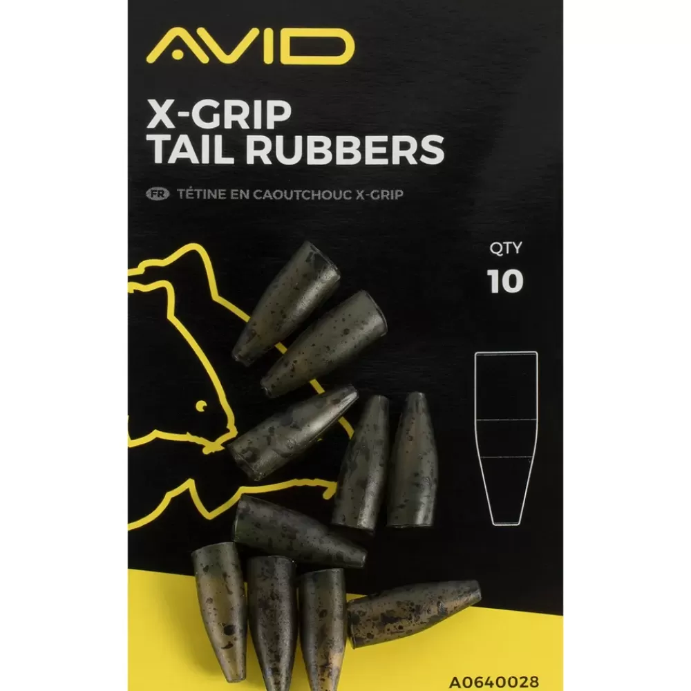 Avid Carp X-Grip Tail Rubbers