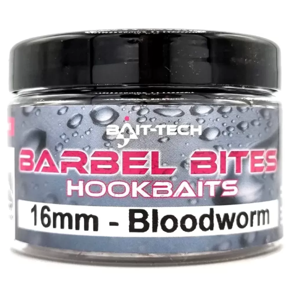 Bait-Tech Barbel Bites Wafter Hookbaits Bloodworm