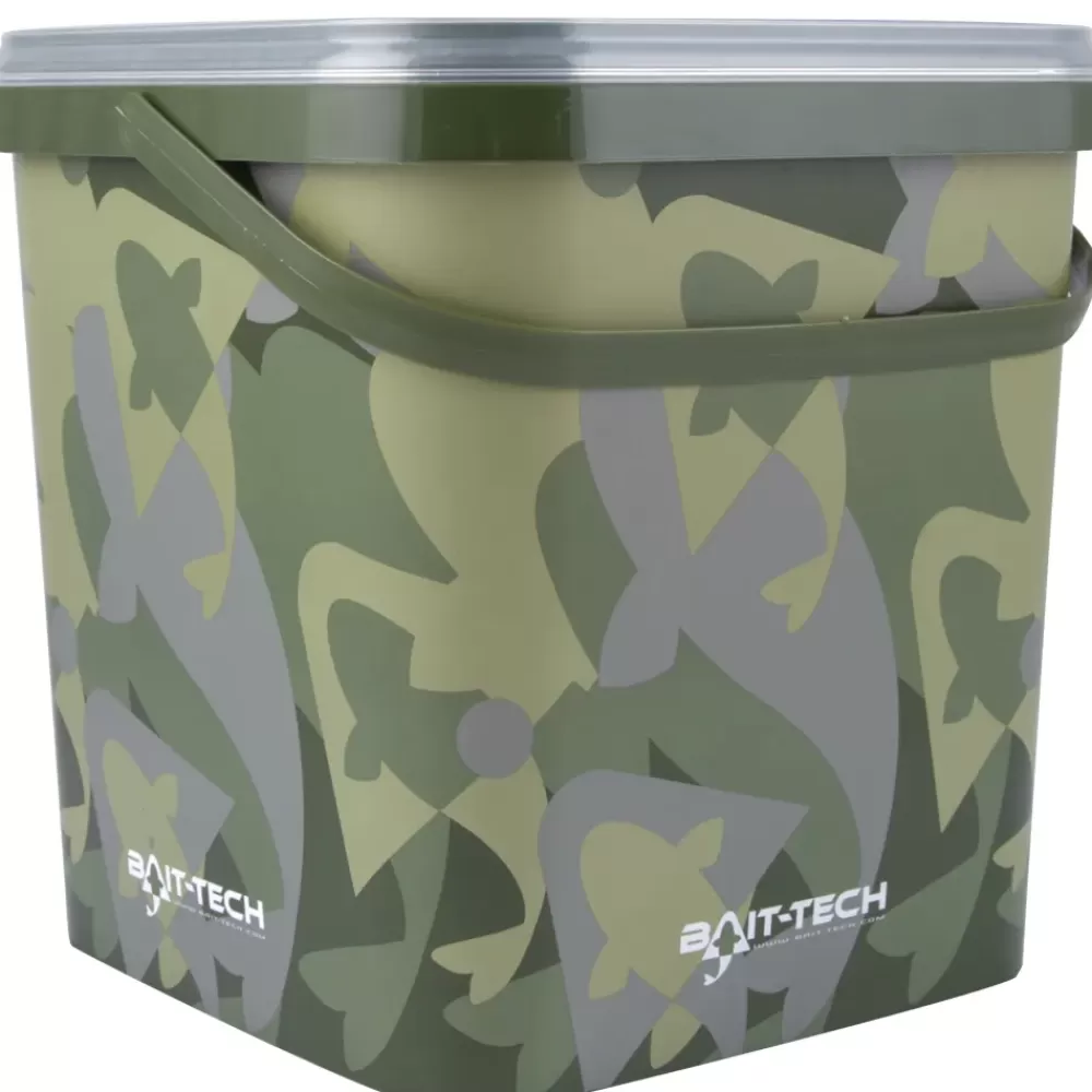 Bait-Tech Camo Buckets Halibut Select Pellets