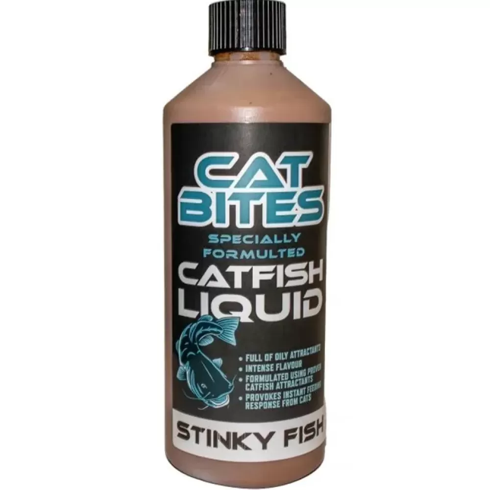 Bait-Tech Cat Bites Stinkyfish Catfish Fishing Liquid Attractant 500ml