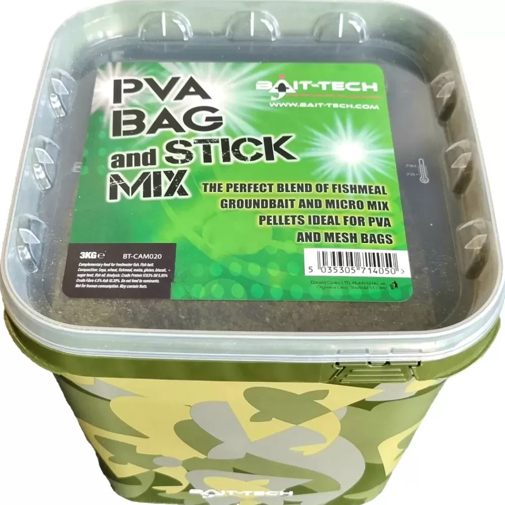 Bait-Tech PVA Bag & Stick Mix- Bait & Additives