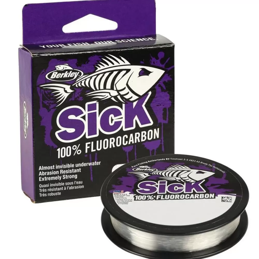 Berkley Sick Clear Flourocarbon Leader 50m