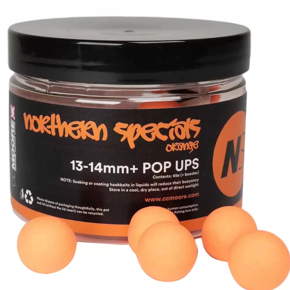 CC Moore NS1+ Orange pop Ups 13-14mm