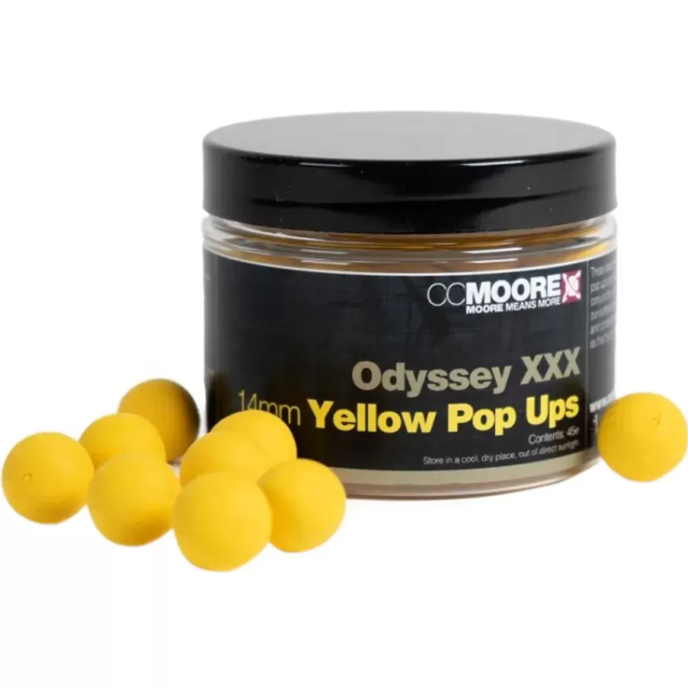 CC Moore Odyssey XXX Yellow Fishing Pop Ups- Bait & Additives