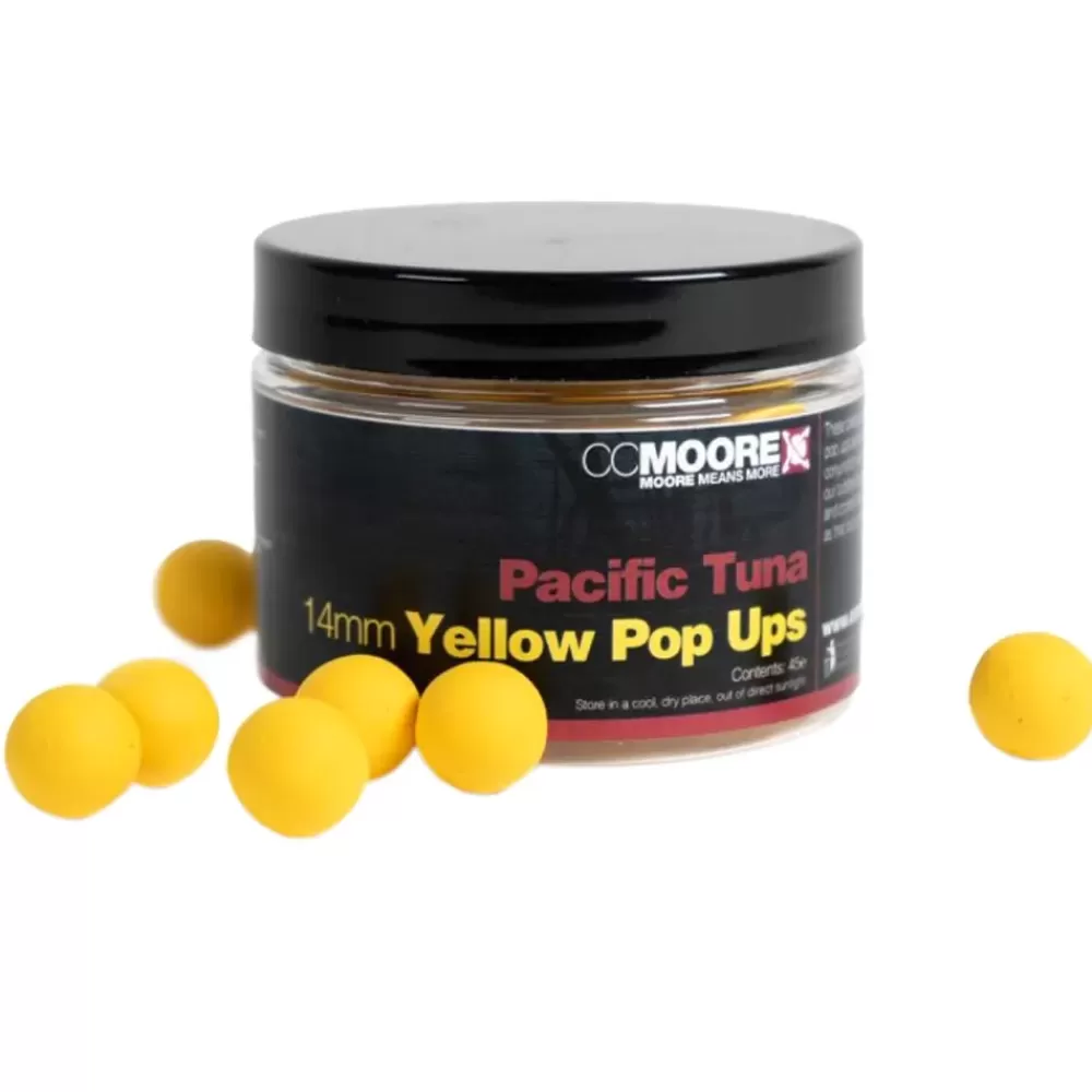 CC Moore Pacific Tuna Yellow Fishing Pop Ups- Bait & Additives