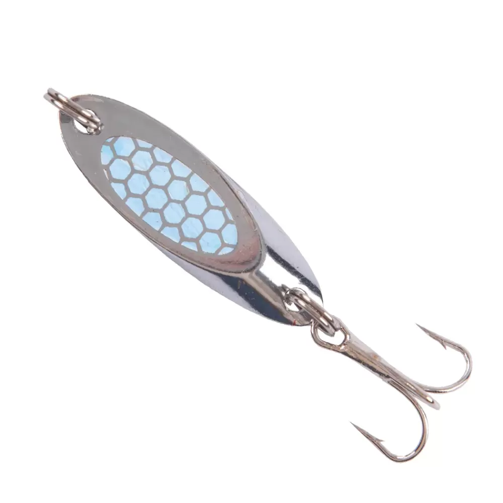 Cox & Rawle Bass Casting Wedge Fishing Lure Silver / Hologram