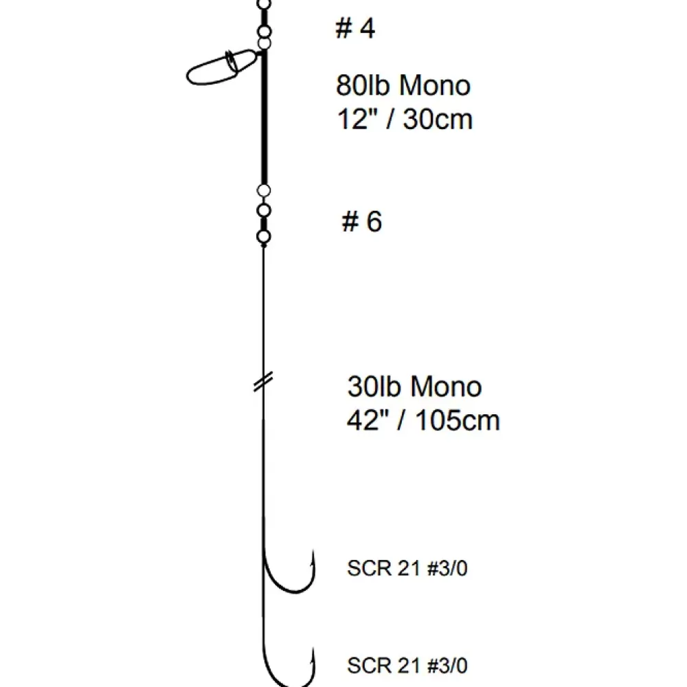 Cox & Rawle Boat Pennel Rig