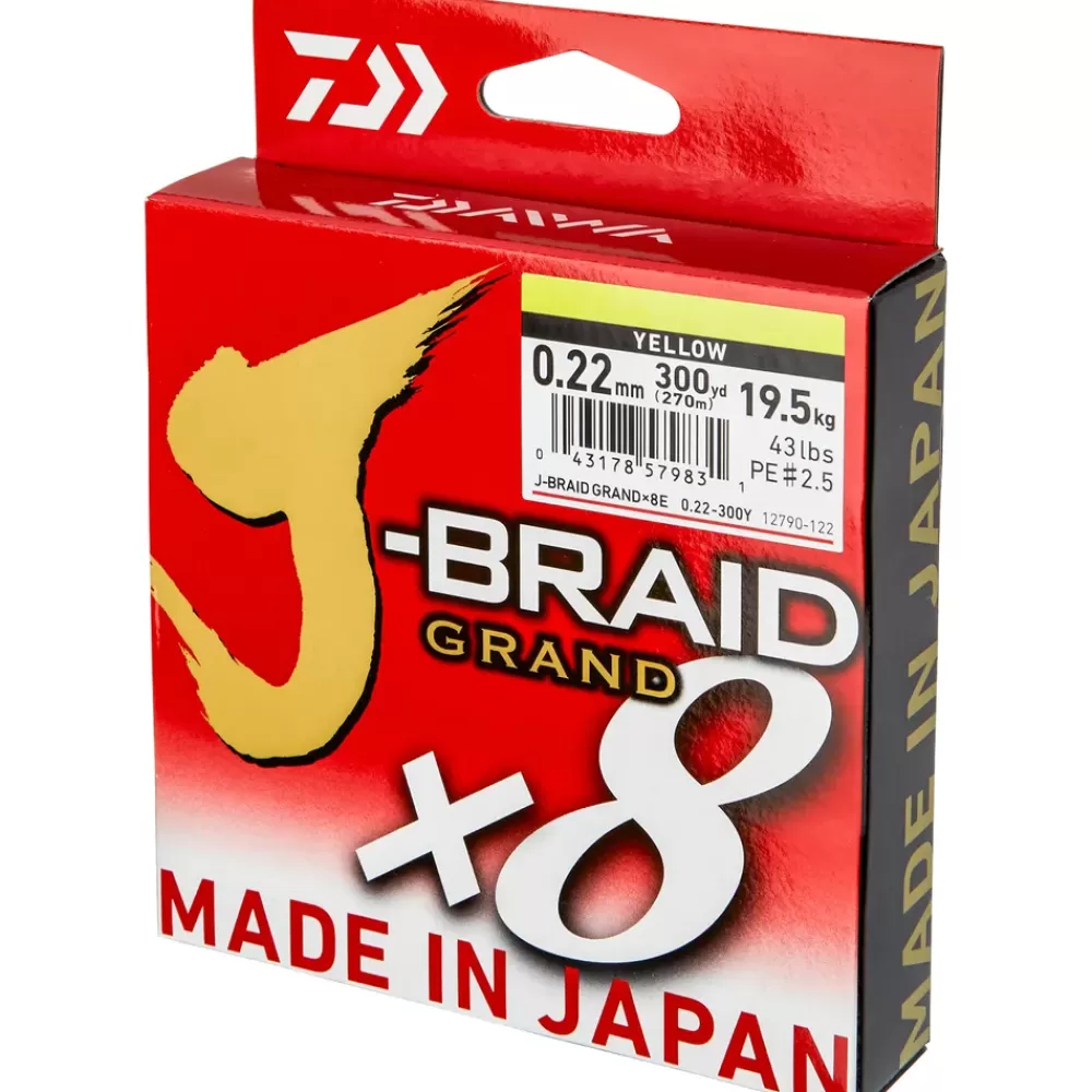 Daiwa J-Braid Grand X8 Line