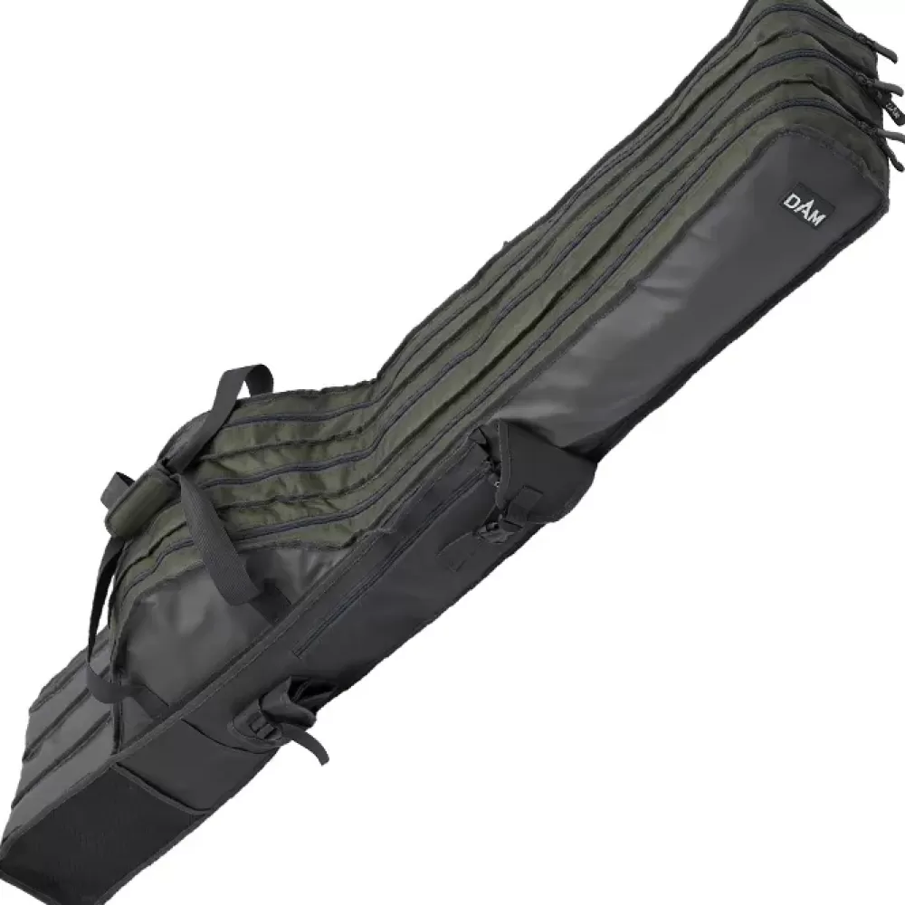 DAM 3 Compartment Padded Fishing Rod Bag- Luggage