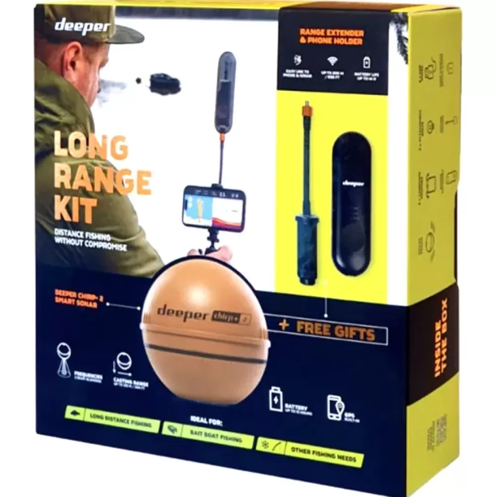 Deeper Chirp+2 Long Range Kit- Tech