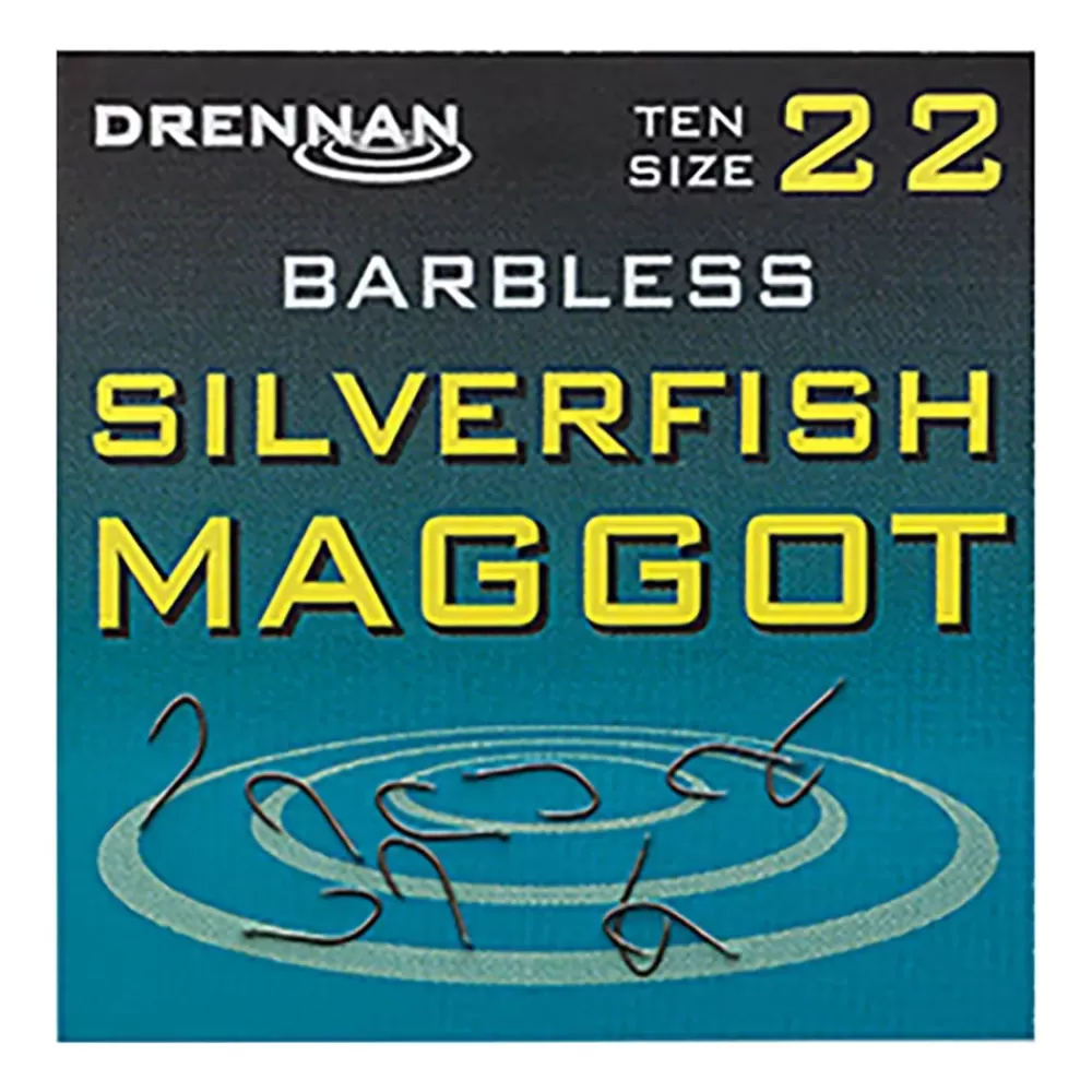 Drennan Barbless Silverfish Maggot Hook