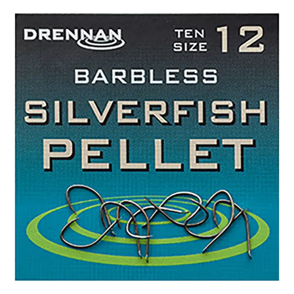 Drennan Barbless Silverfish Pellet Hooks