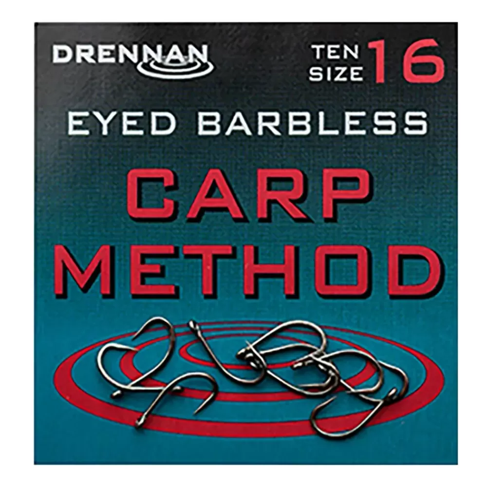 Drennan Eyed Barbless Carp Method Fishing Hooks