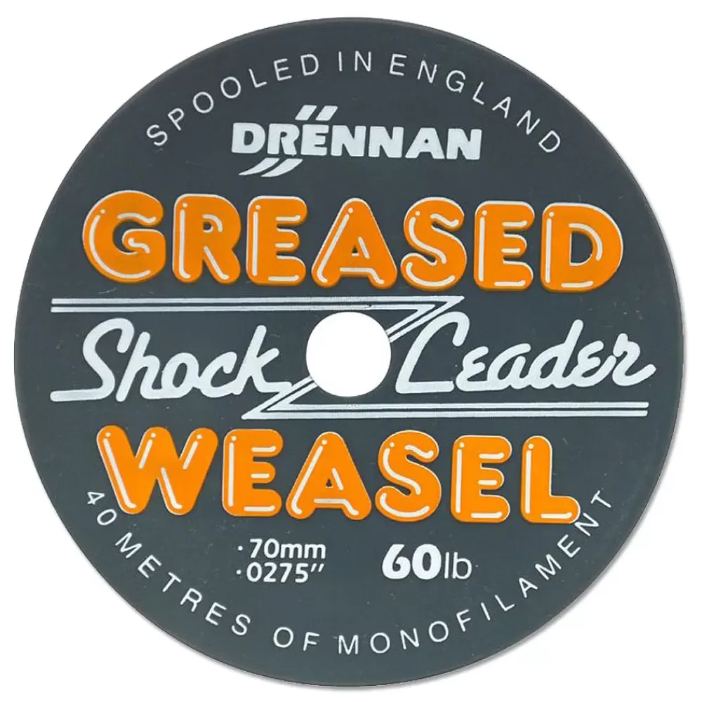 Drennan Greased Weasel Shock Fishing Leader