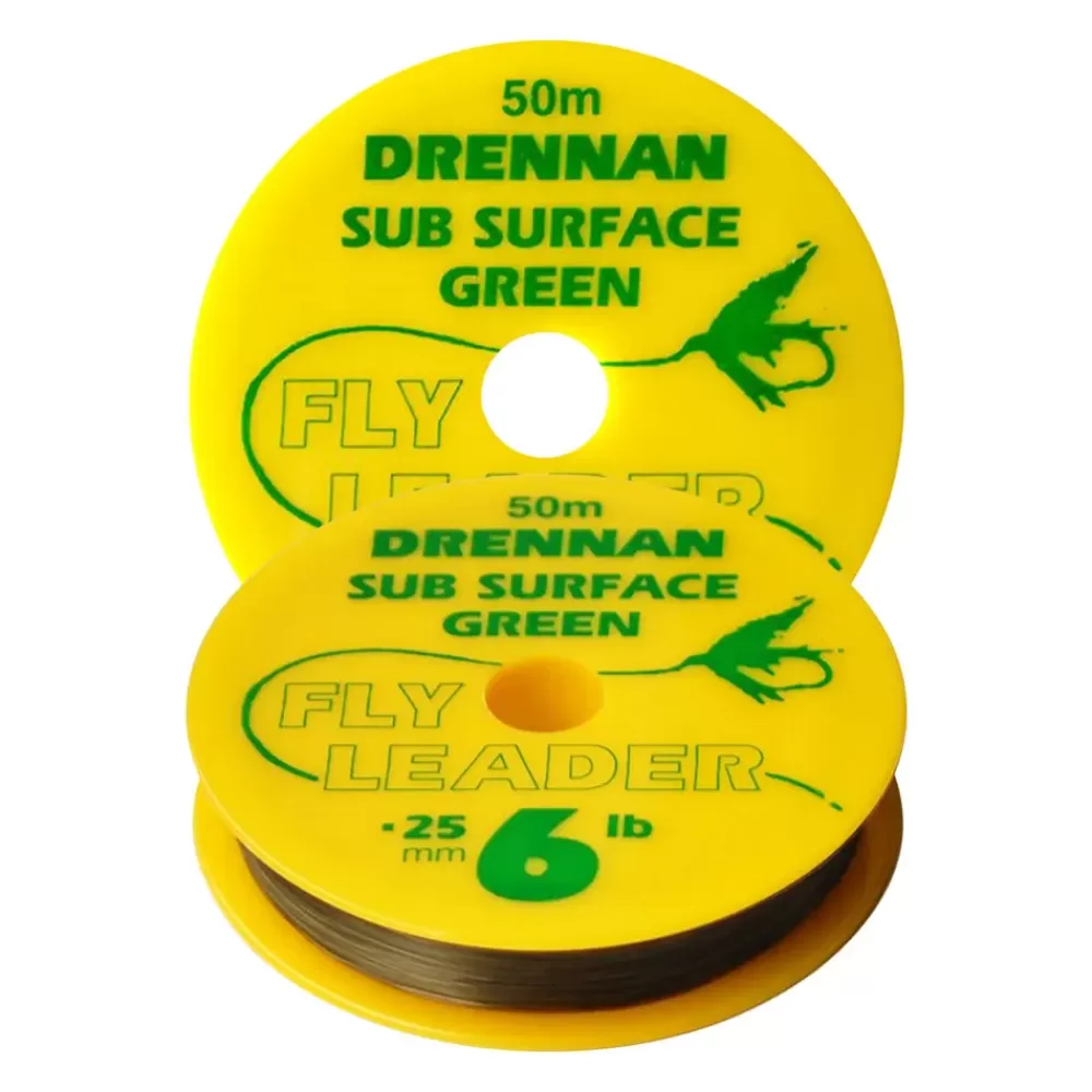 Drennan Subsurface Green Fly Leader