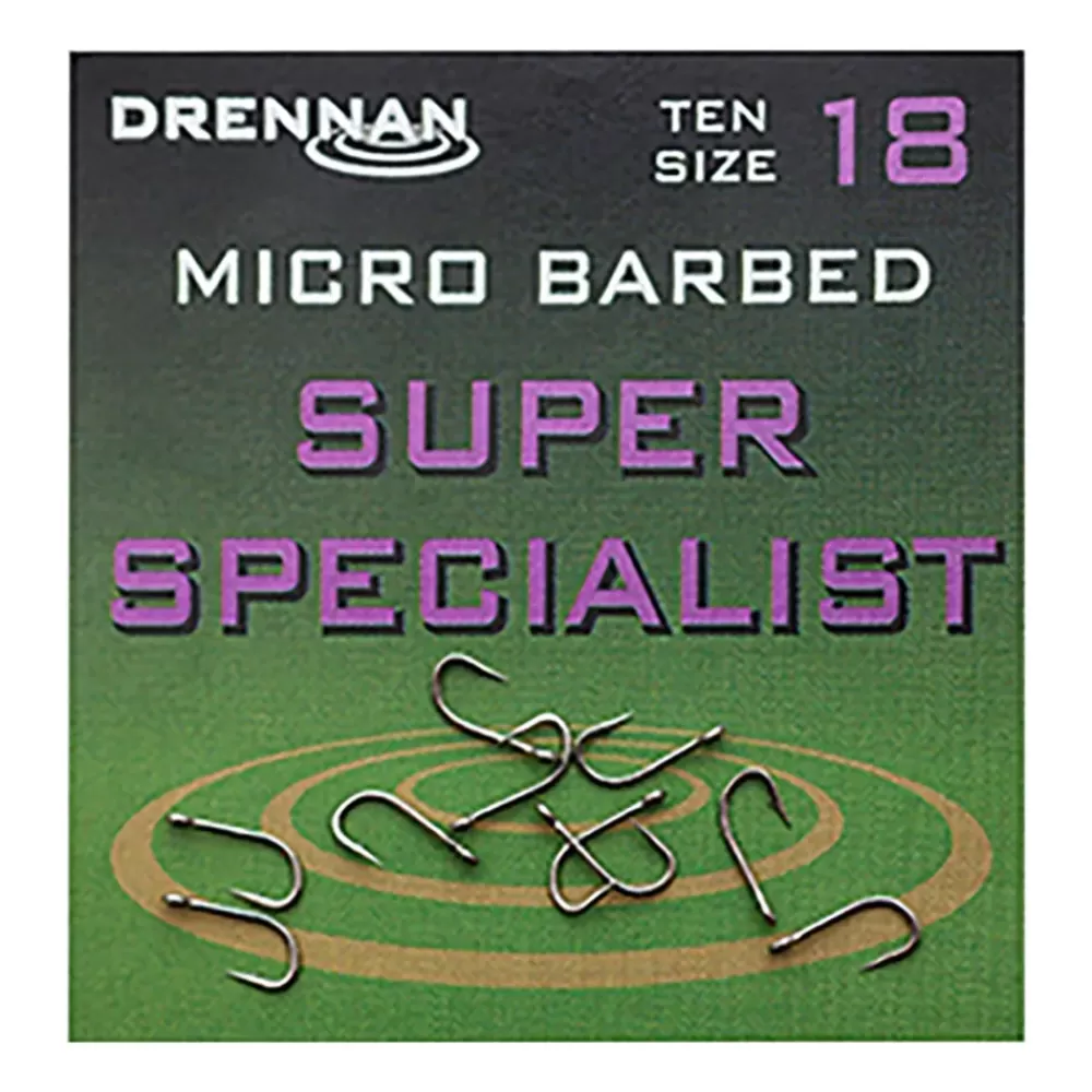 Drennan Super Specialist Fishing Hooks