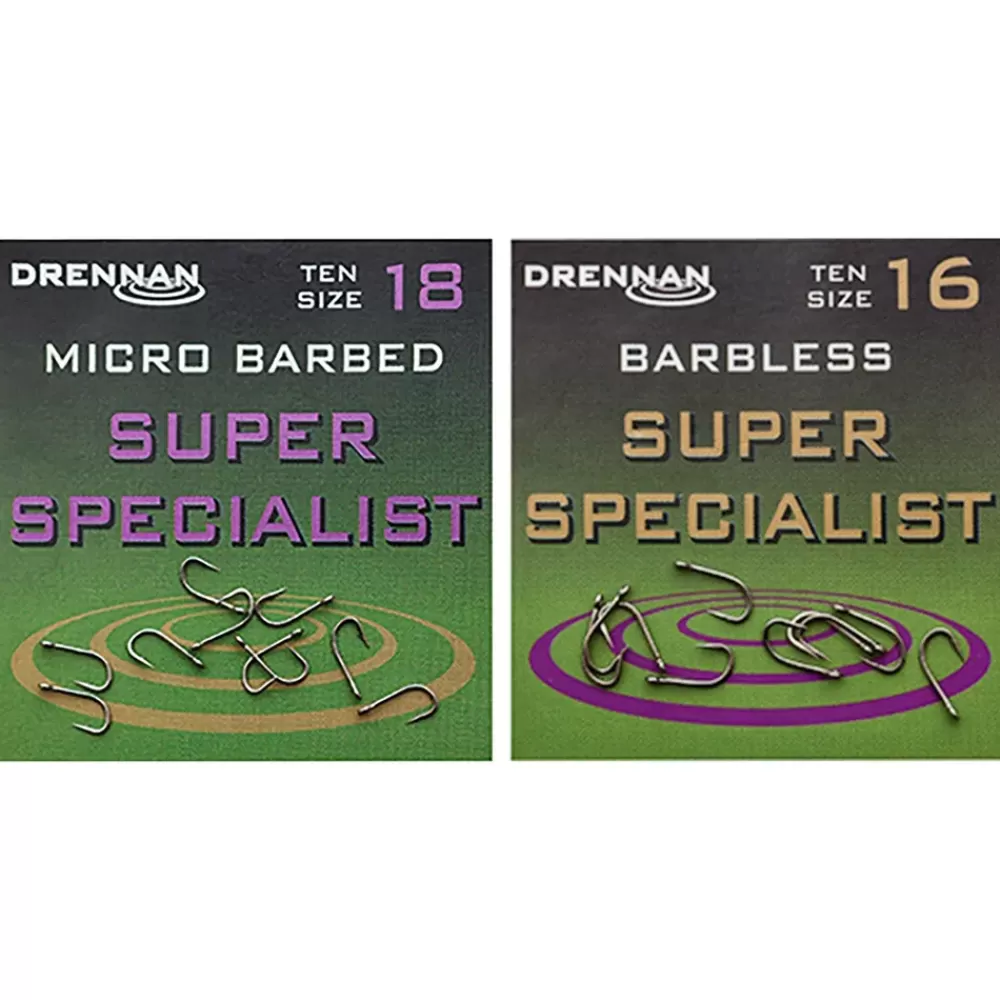 Drennan Super Specialist Fishing Hooks