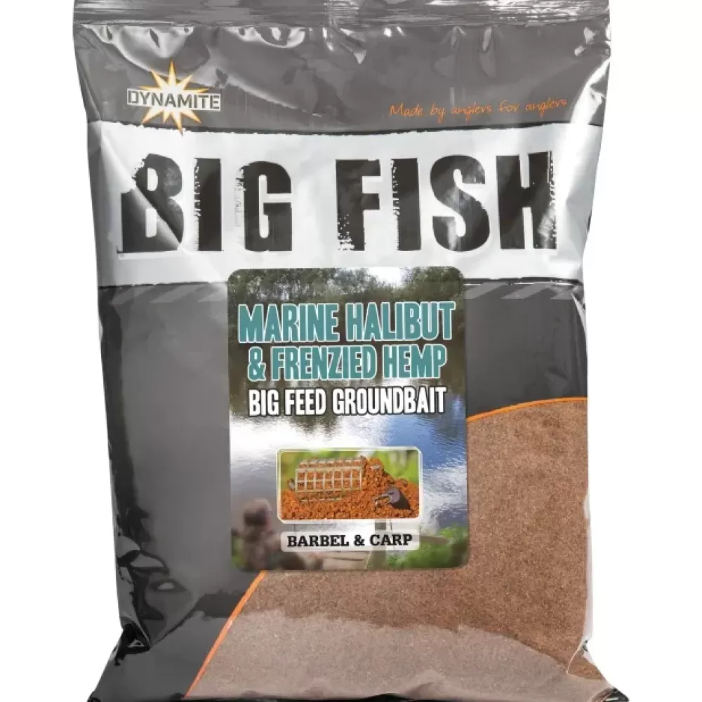 Dynamite Baits Big Fish Marine Halibut & Hemp Groundbait 1.8kg