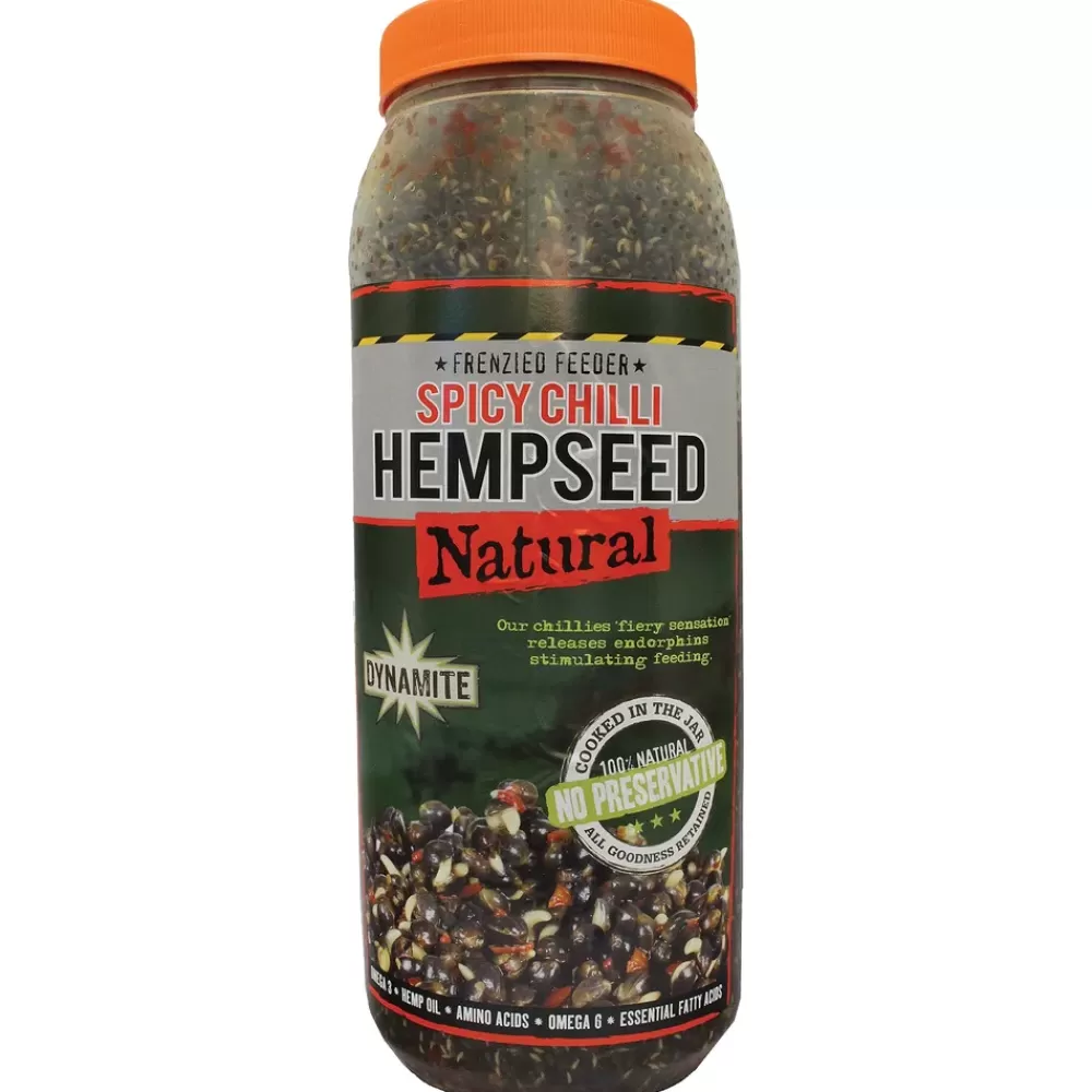 Dynamite Baits Frenzied Spicy Chilli Hempseed Feeder Jar