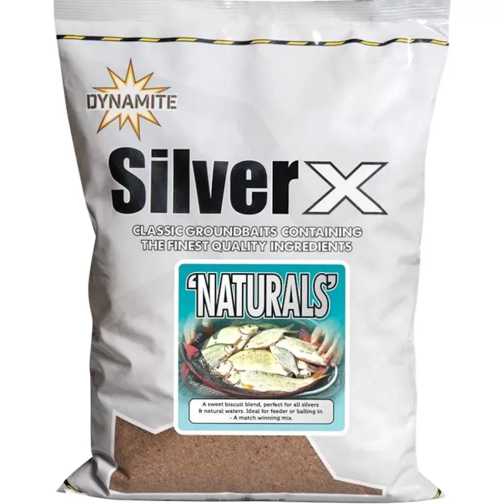 Dynamite Baits Silver X Naturals Match Fishing Bait Mix 1.8kg