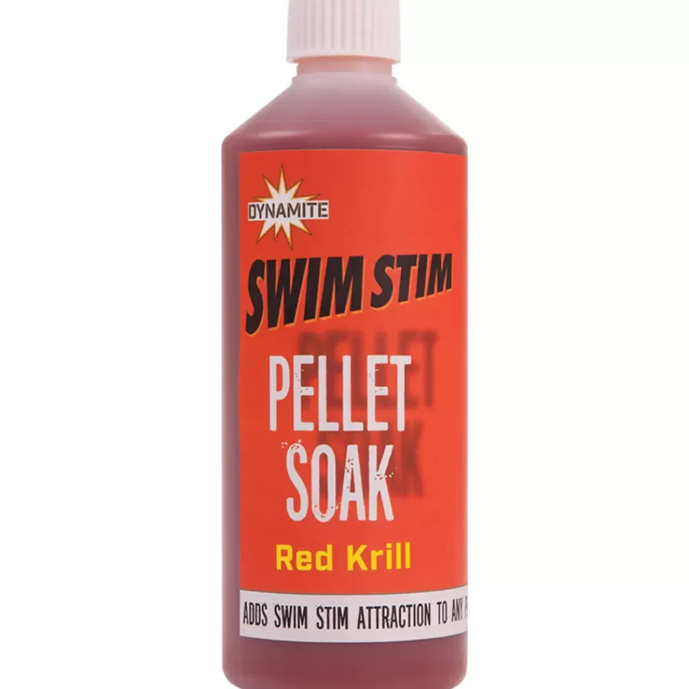 Dynamite Baits Dynamite Swim Stim Pellet Soak Red Krill 500ml