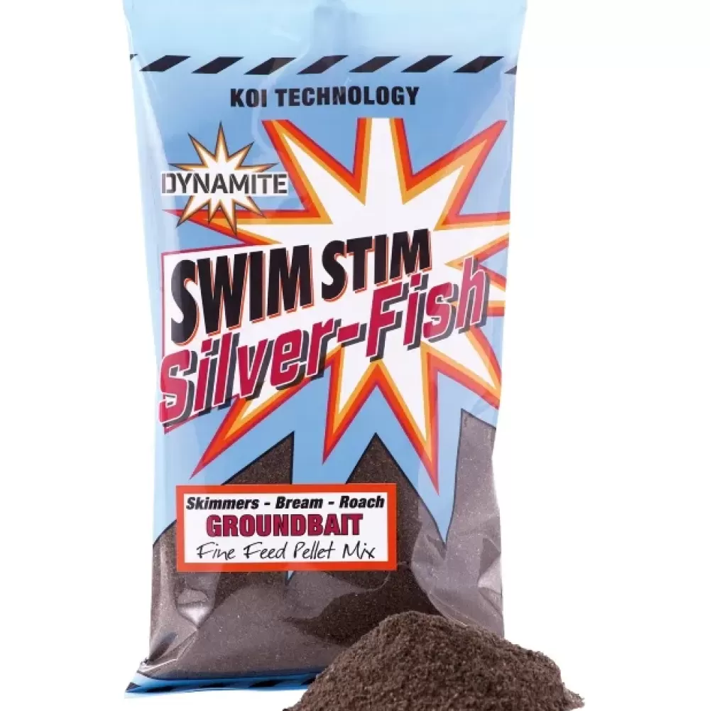 Dynamite Baits Dynamite Swim Stim Silver Fish Commercial Groundbait Dark 900g