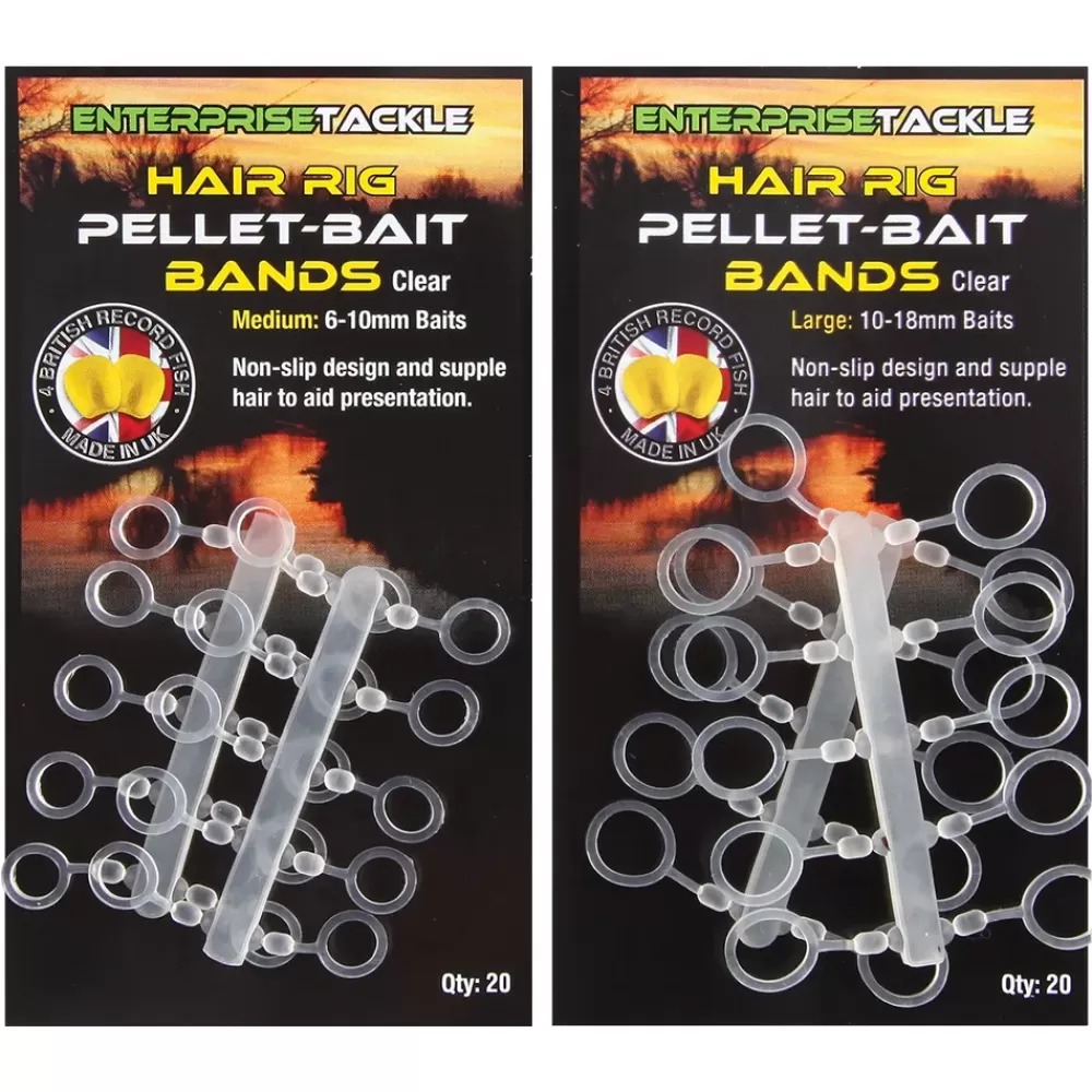 Enterprise Tackle Hair Pellet Bait Band Clear