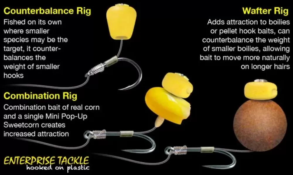 Enterprise Tackle Mini Pop Up Sweetcorn