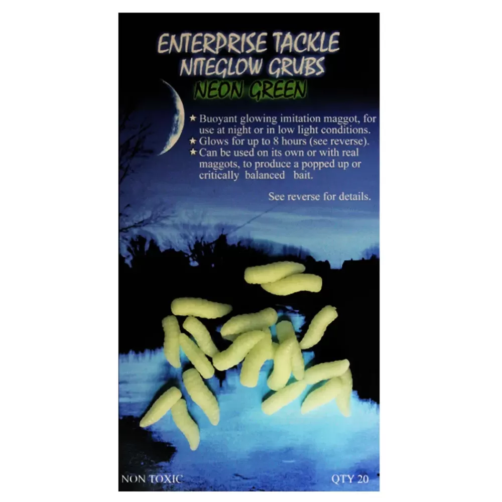 Enterprise Tackle Nite Glow Grubs