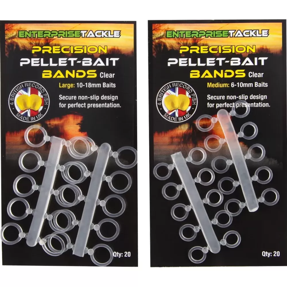 Enterprise Tackle Precision Pellet Bait Band Clear