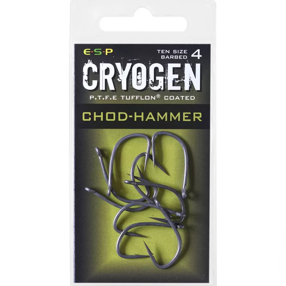 ESP Cryogen Chod Hammer Hooks Barbed- Terminal Tackle