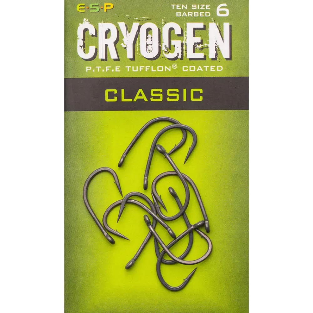 ESP Cryogen Classic Barbed Fishing Hooks