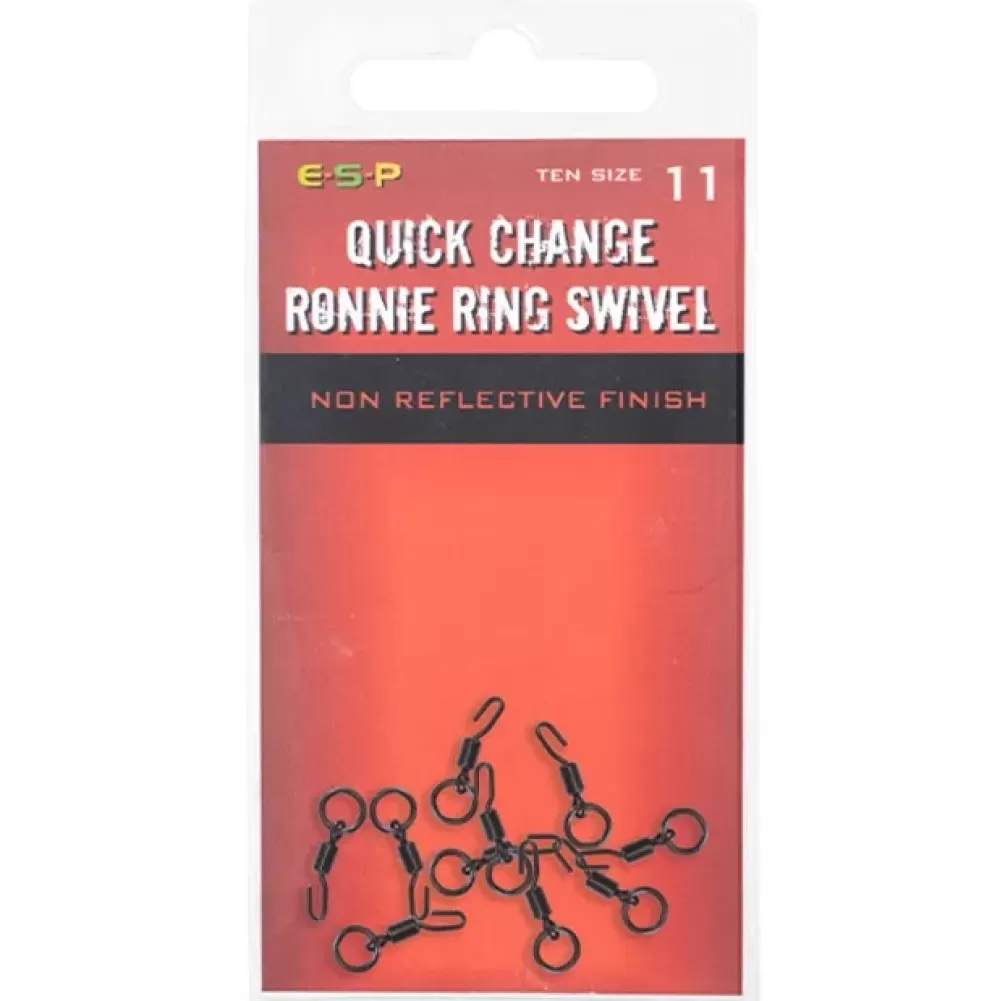 ESP Quick Change Ronnie Ring Swivels- Terminal Tackle