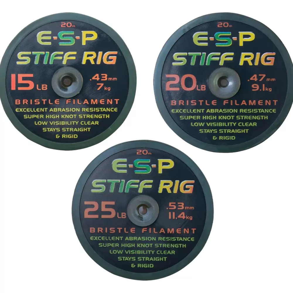 ESP Stiff Rig Bristle Filament