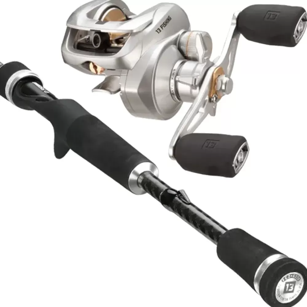 13 Fishing Baitcast Rod & Reel Bundle