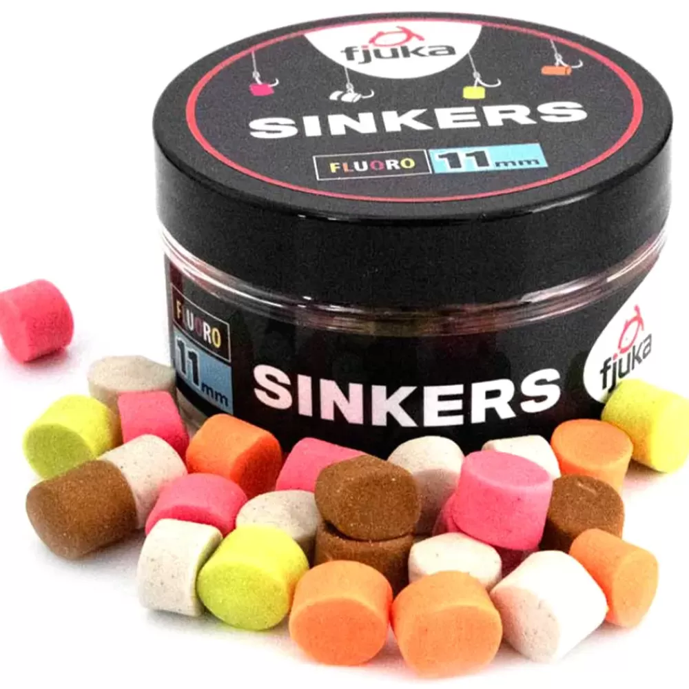 Fjuka Hookable Sinkers Mixed Colours