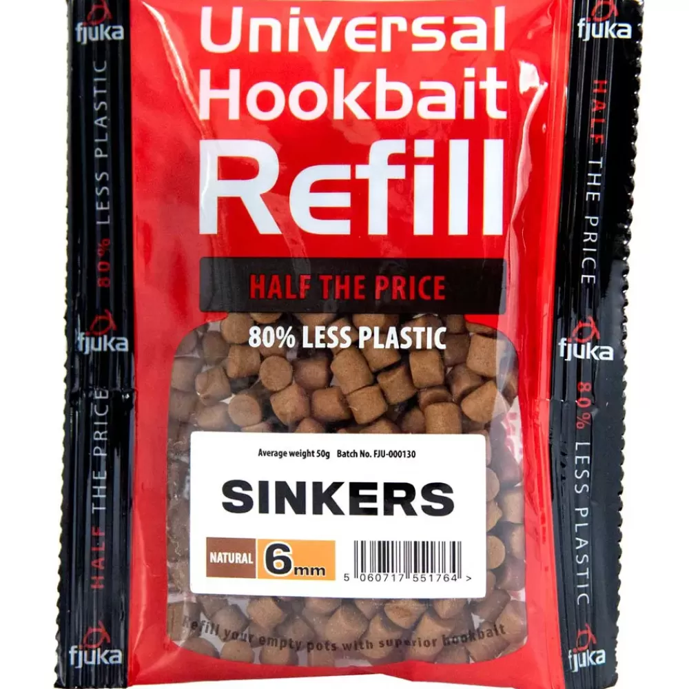 Fjuka Hookable Sinkers Natural Refills