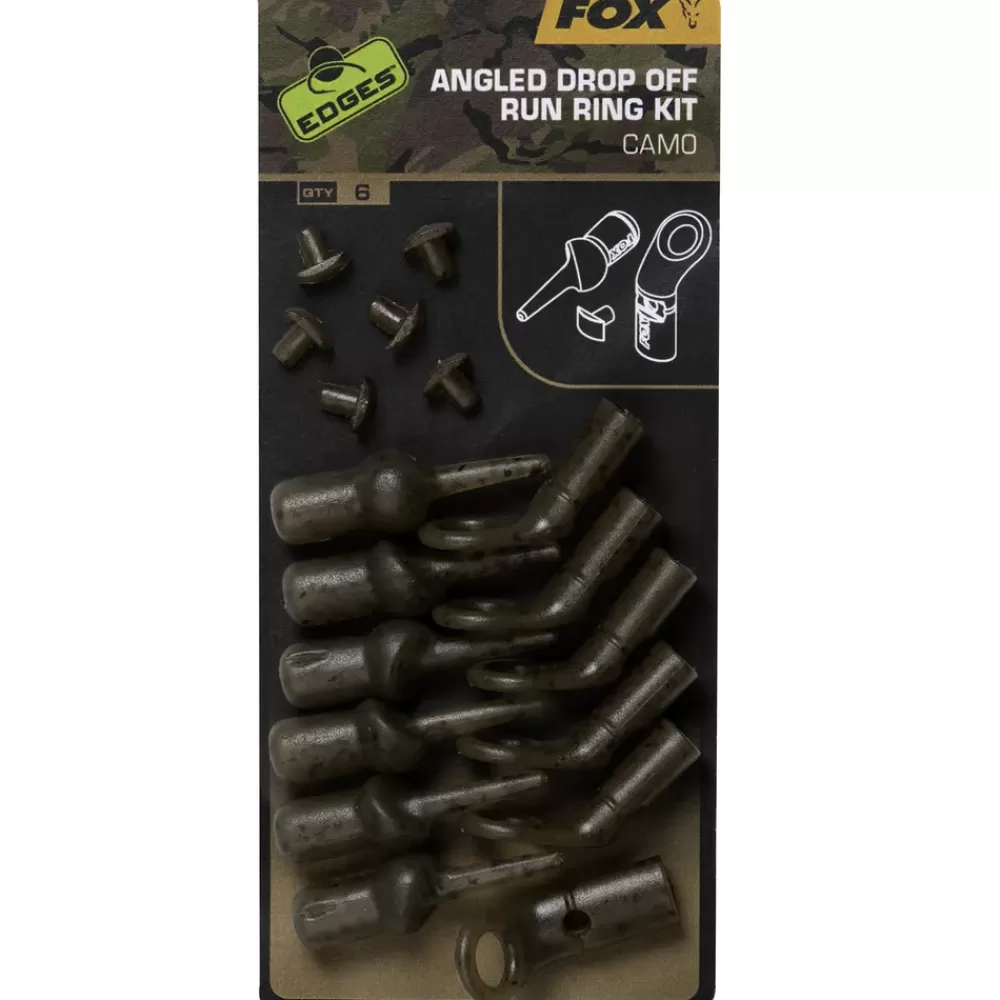 Fox Edges Camo Angled Drop Off Run Rig Kit- Terminal Tackle