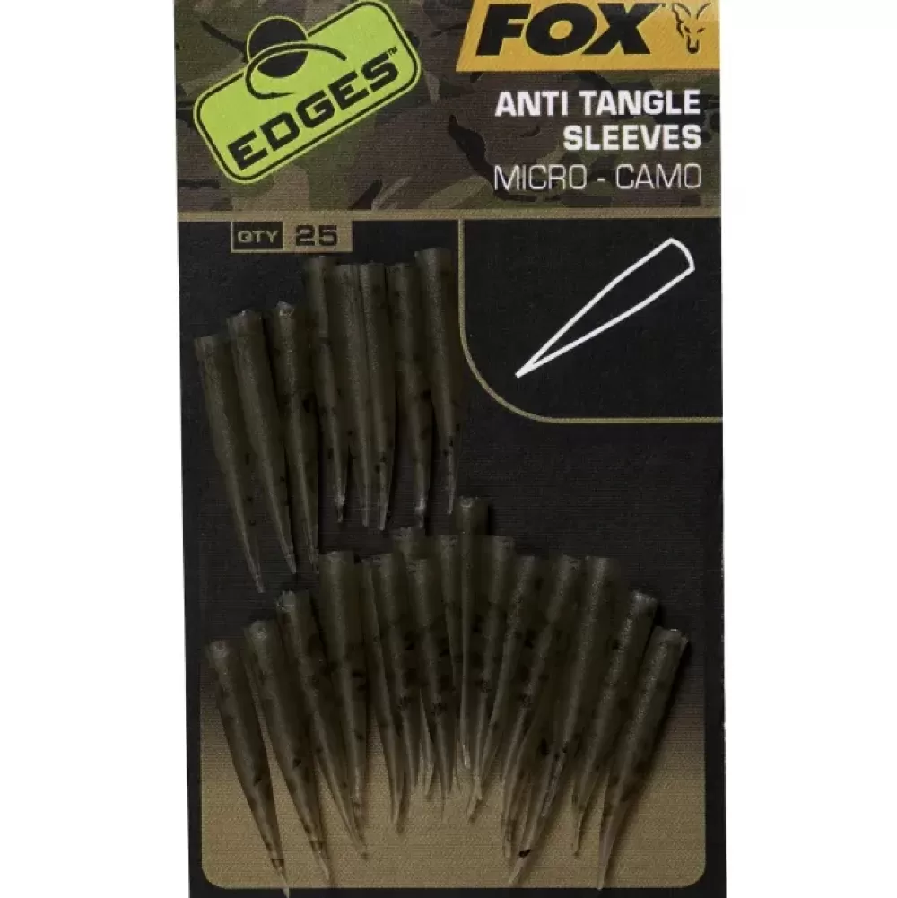 Fox Edges Camo Micro Anti Tangle Sleeves- Terminal Tackle