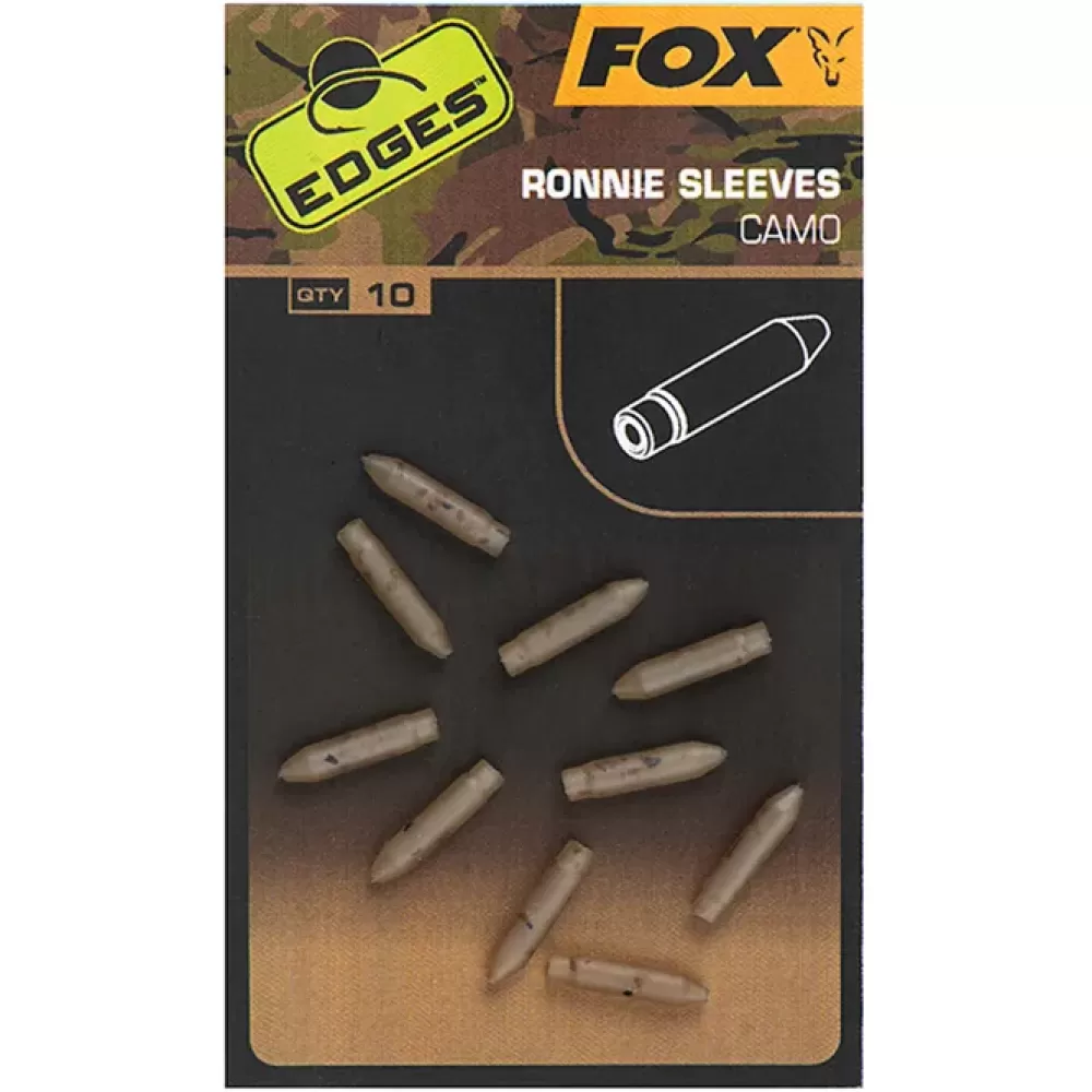 Fox Edges Camo Ronnie Sleeves X10- Terminal Tackle