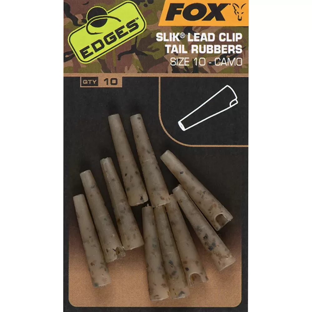 Fox Edges Camo Slik Lead Clip Tail Rubber- Terminal Tackle
